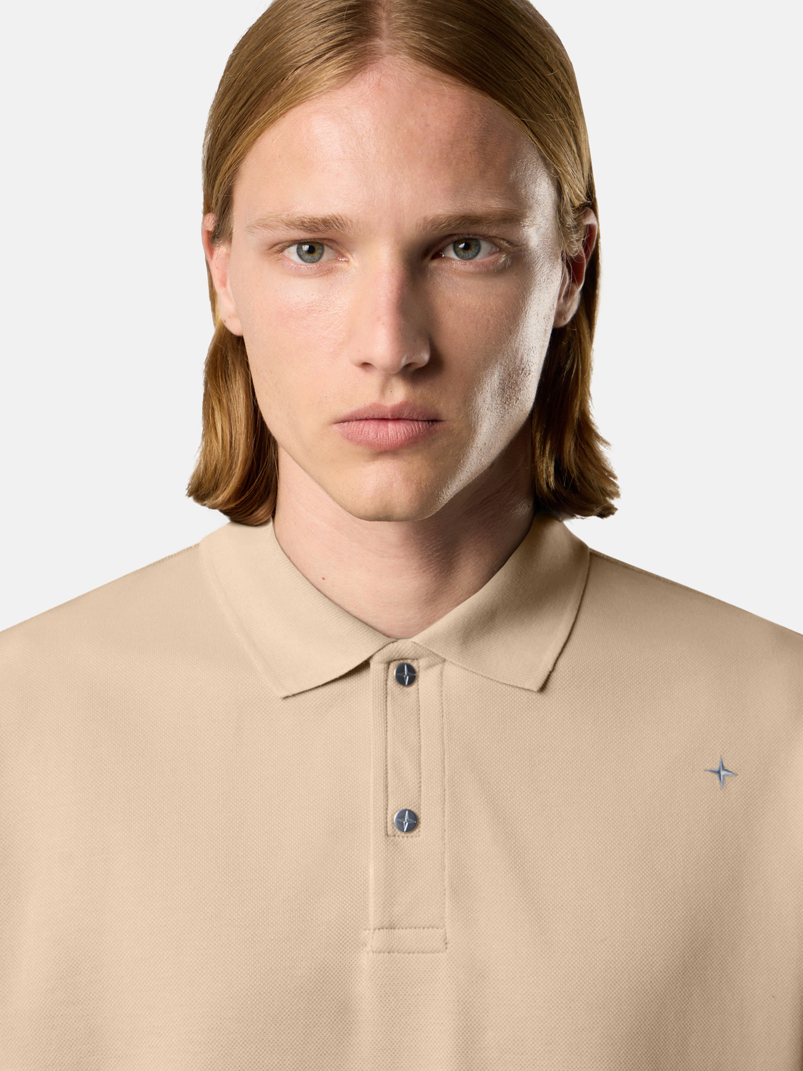 2200010 50/2 ORGANIC COTTON PIQUÉ_STONE ISLAND STELLINA - 3