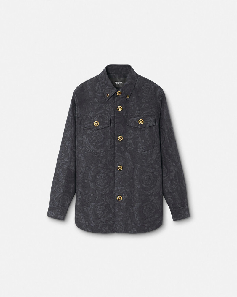 Barocco Jacquard Overshirt - 1