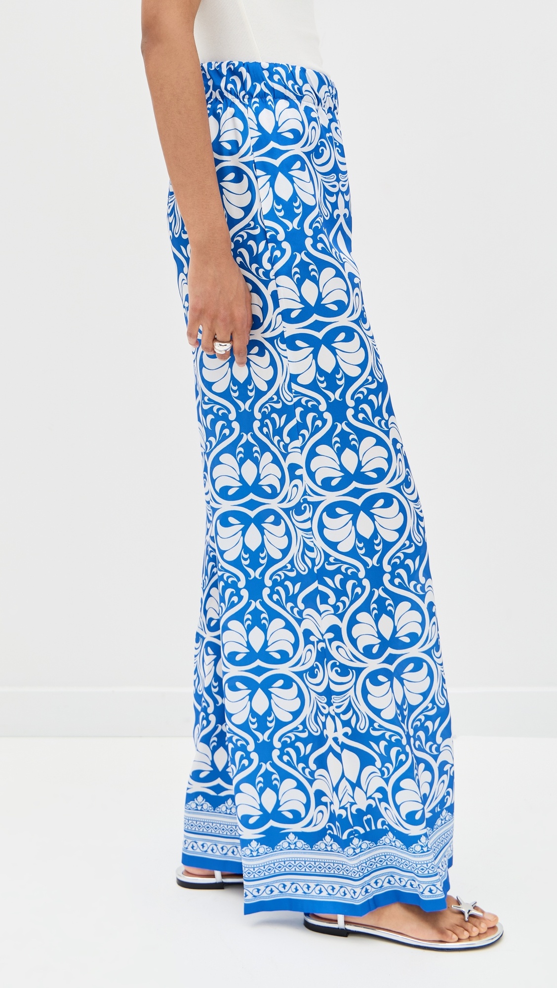 Keegan Pull On Wide Leg Pants - 3