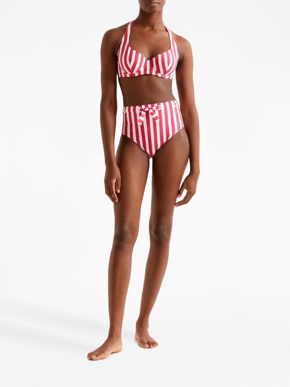 Encanta striped bikini bttoms - 2