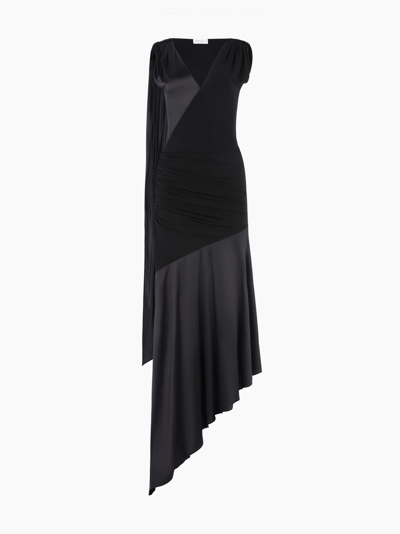 Asymetrical Midi Dress 1