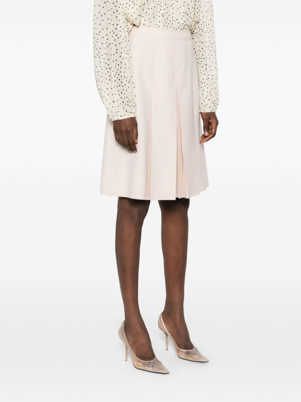 pleated mini skirt - 3