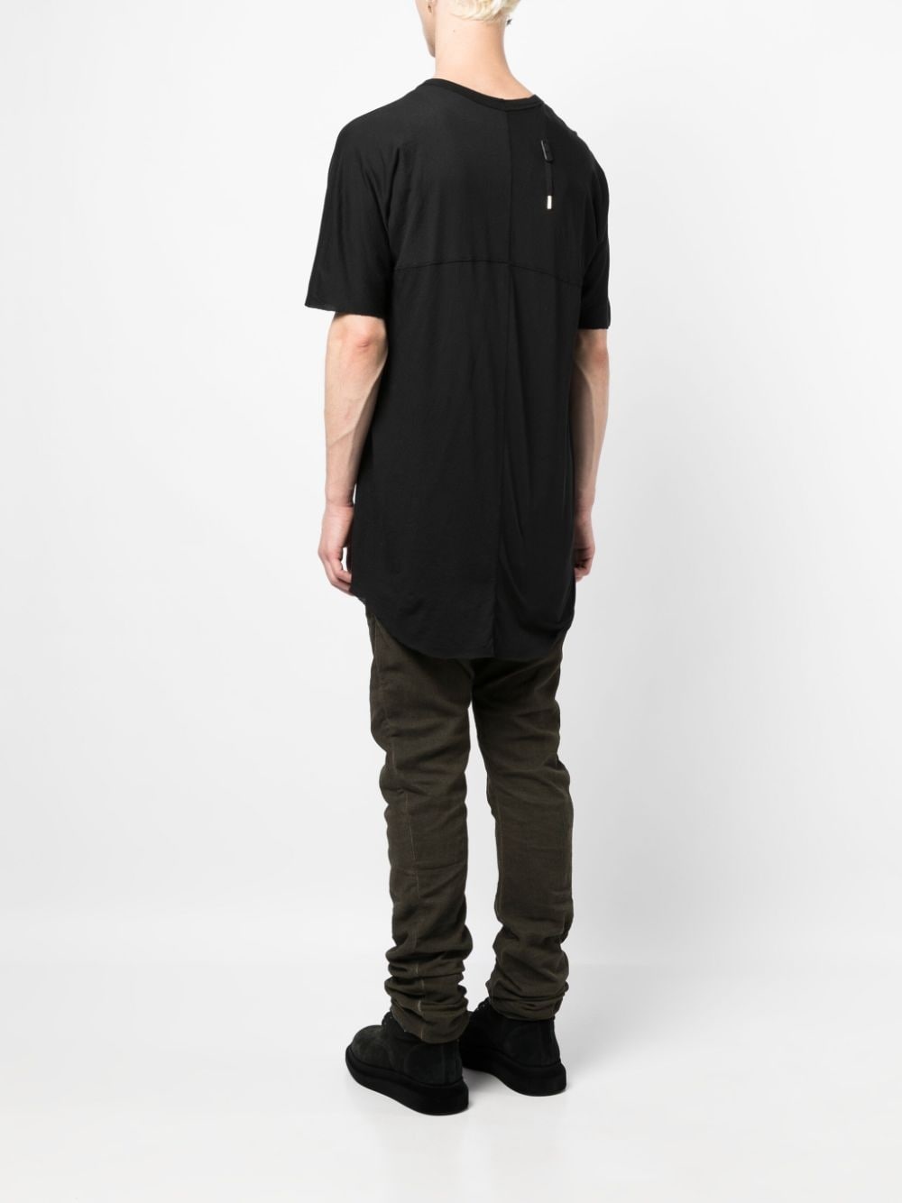 crew-neck cotton T-shirt - 4