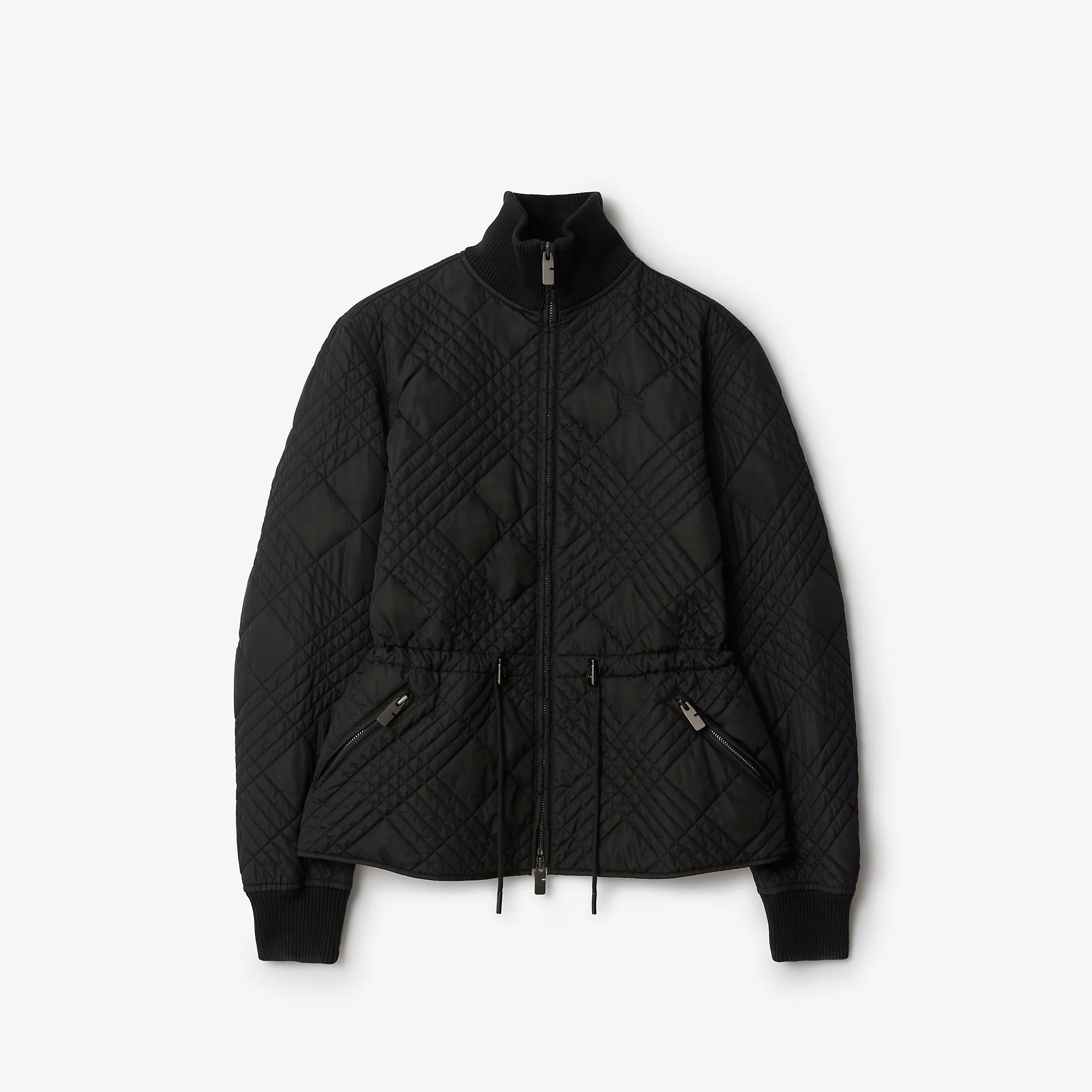 Micro Check-stitch Nylon Wakerley Jacket - 1
