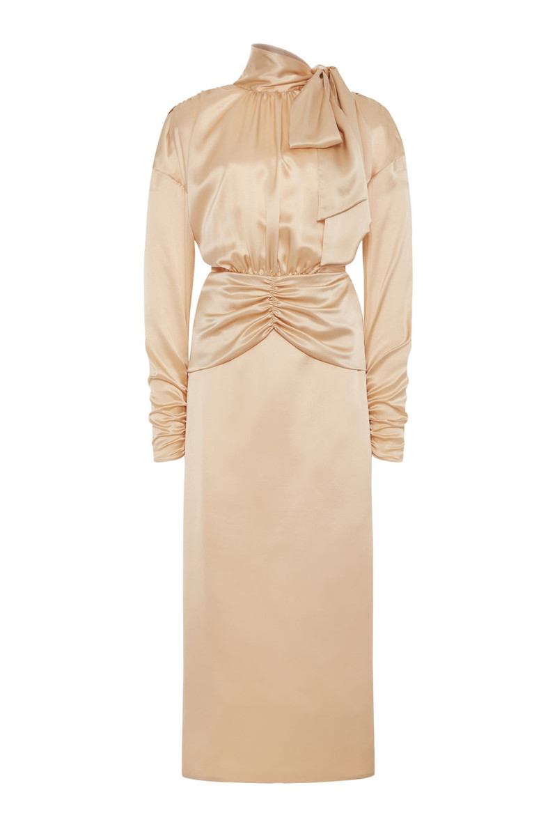 다시 SILK SATIN DRESS - 1
