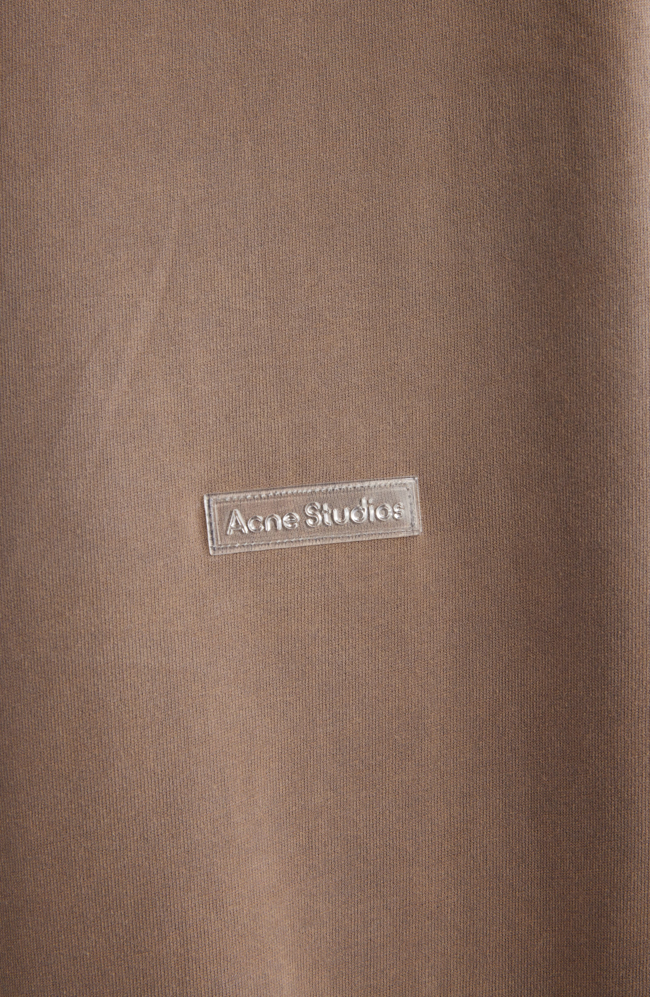 Acne Studios Extorr Logo Back T-Shirt in Taupe Brown at Nordstrom - 6