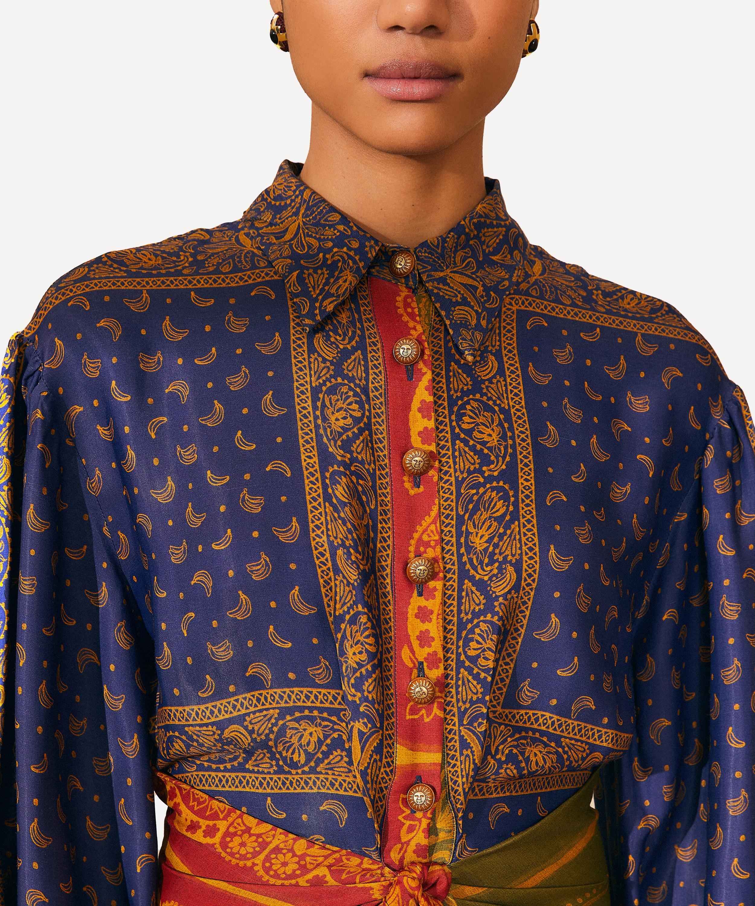 Multicolour Bandana Dream Shirtdress - 4