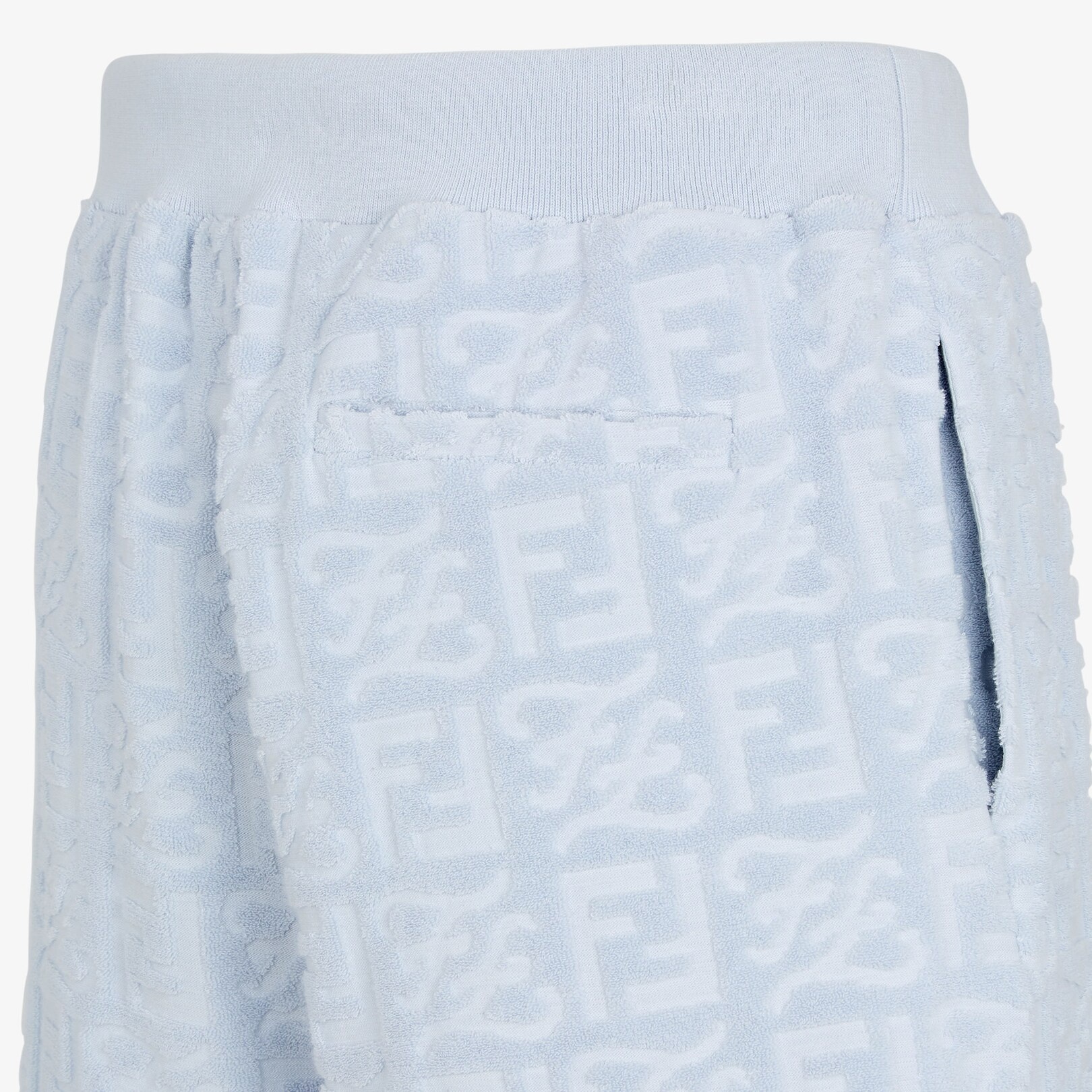 Light blue cotton trousers - 3