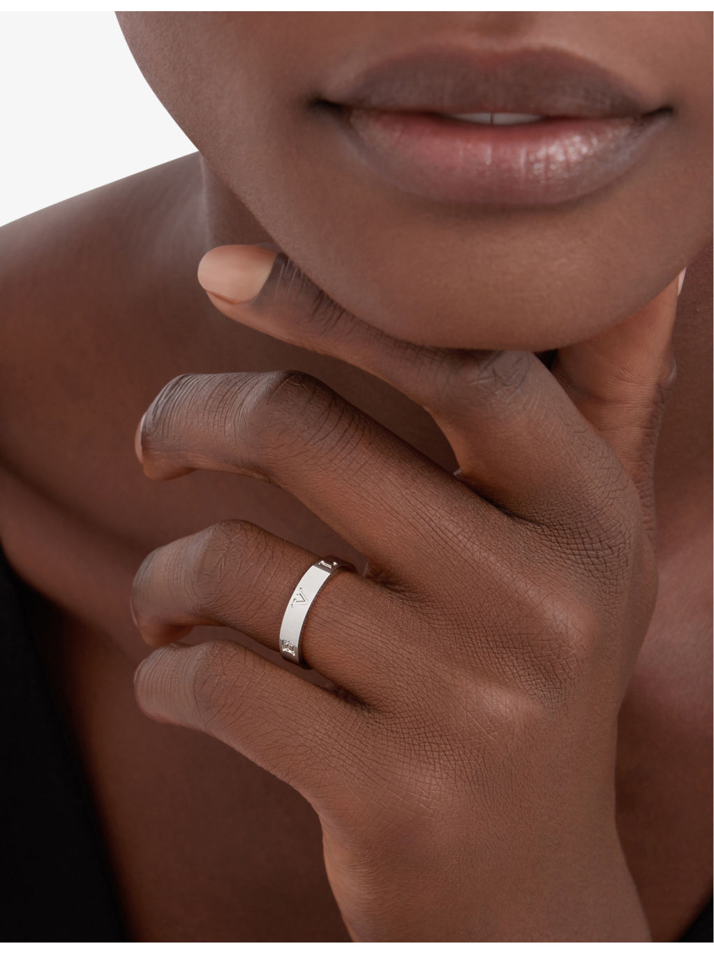 B.zero1 18ct white-gold ring - 3