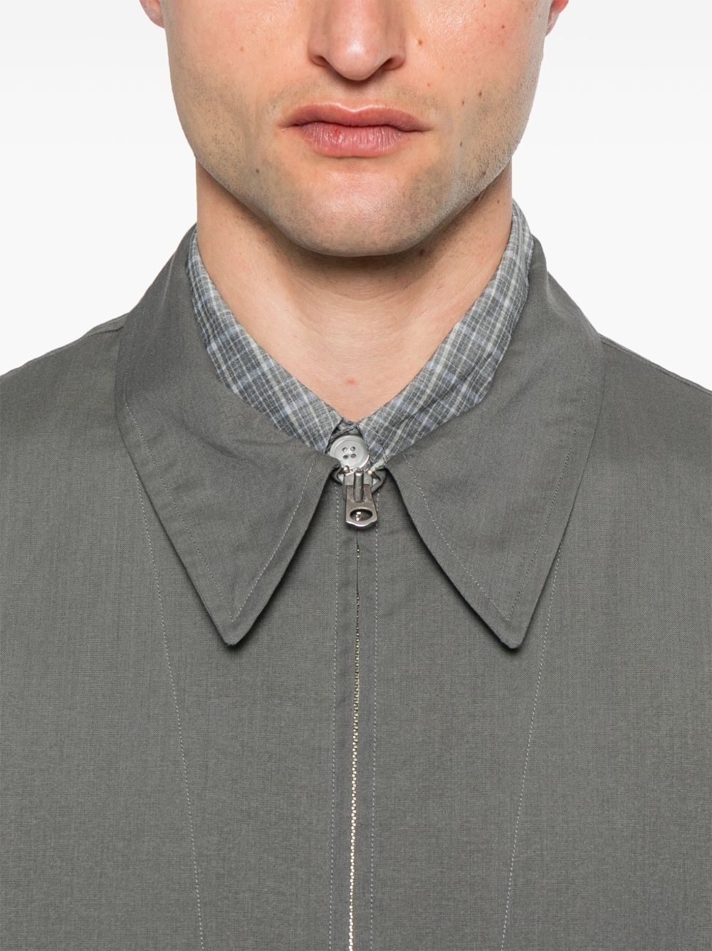 zip-up jacket - 5