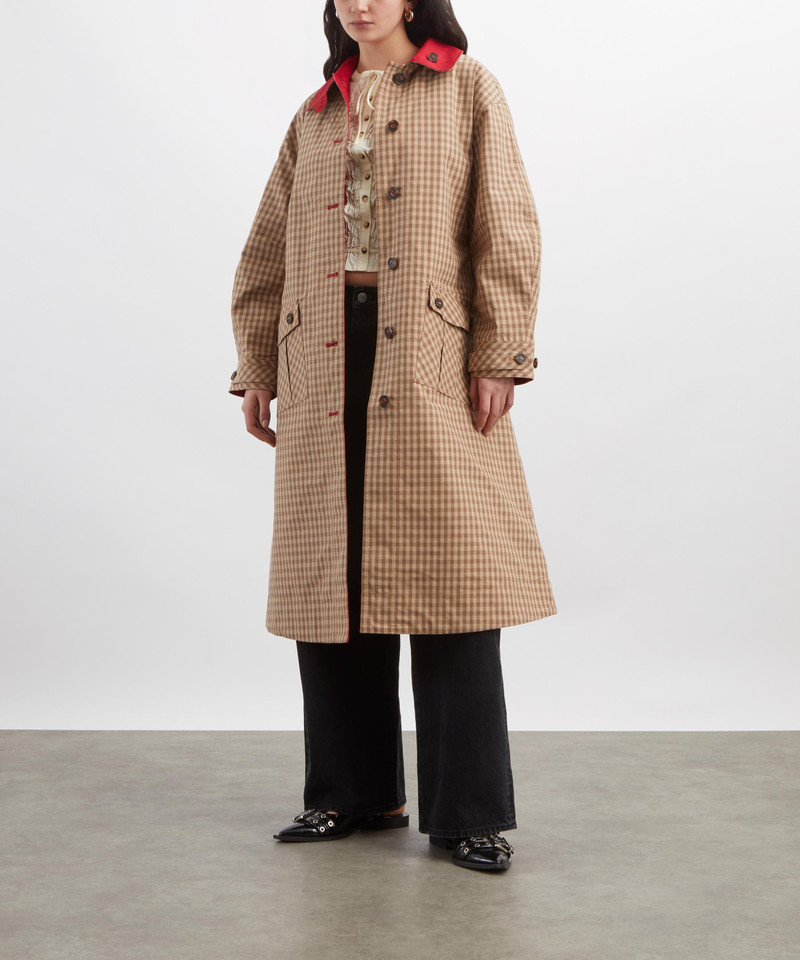 DAMSON MADDER. Anja Reversible Trench Coat outlook