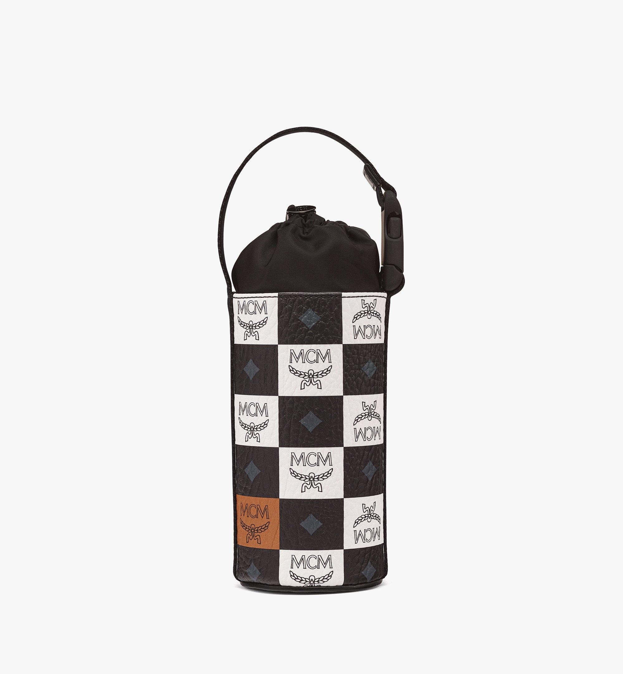 Ottomar Bottle Holder in Checkerboard Visetos - 6