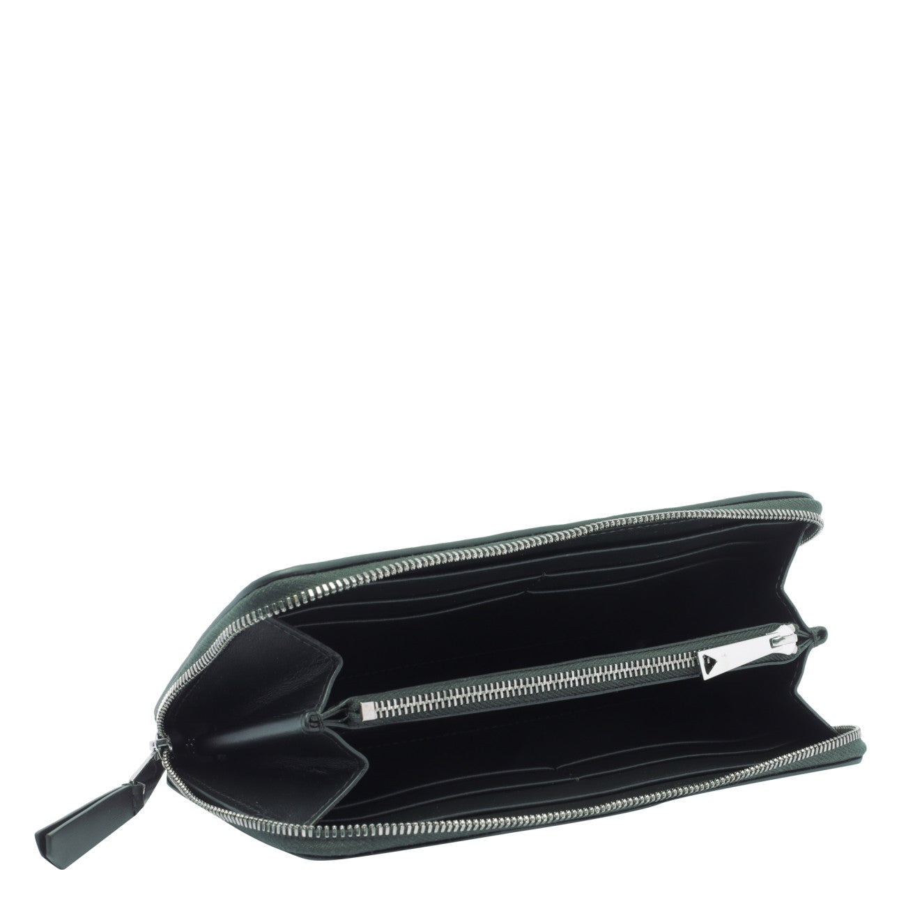 Bottega Veneta Men Intrecciato Small Zip Around Wallet - 2