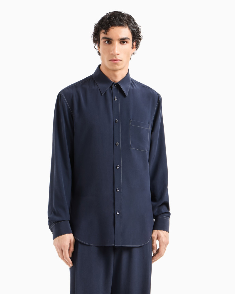 GIORGIO ARMANI SILK CRÊPE SHIRT outlook