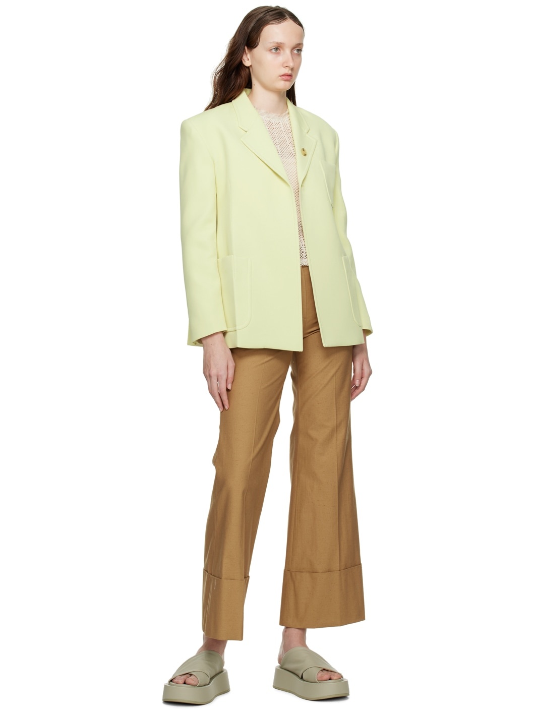 Brown 70s Bohemian Trousers - 4