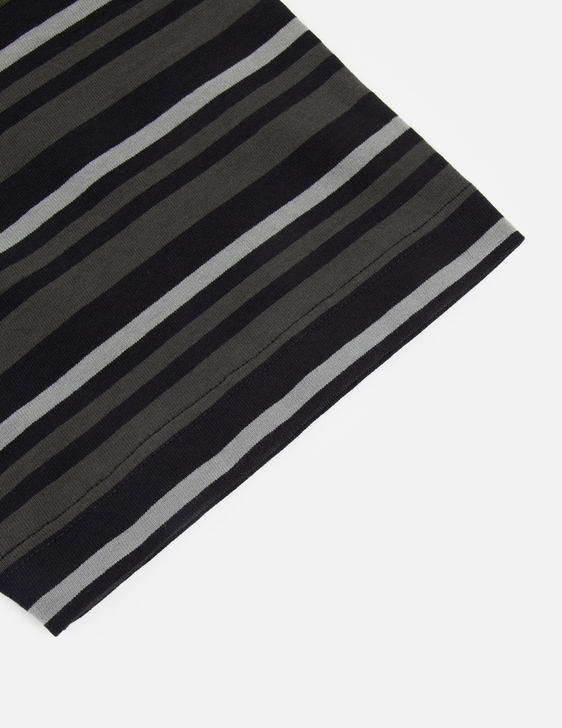 BADGES AND BRUSHSTROKE DAICOCK PRINT LOOSE FIT T-SHIRT 9