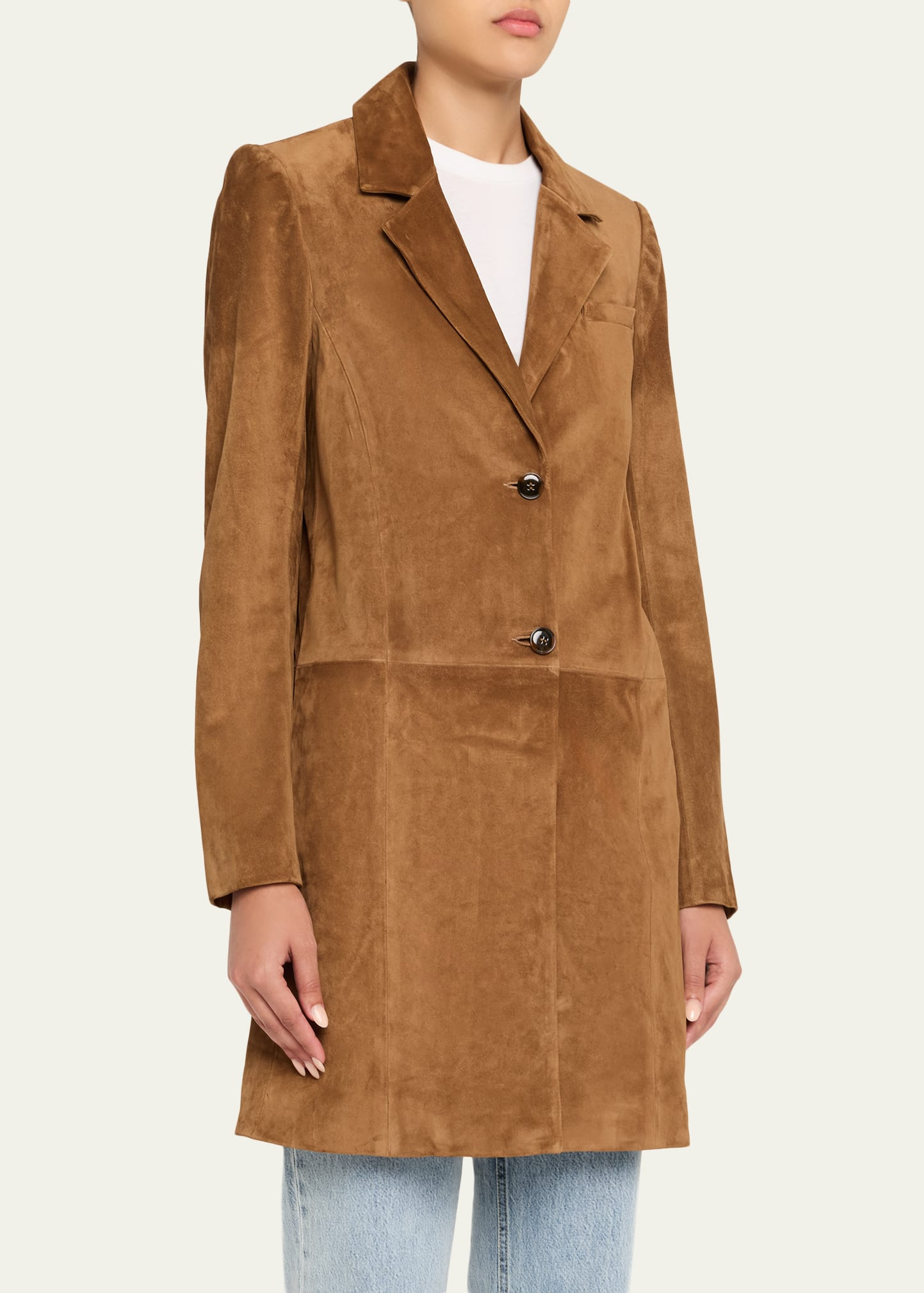 Easy Suede Car Coat - 4