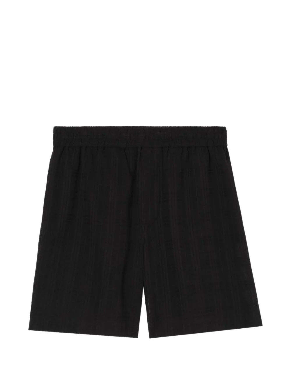 check cotton voile shorts - 1