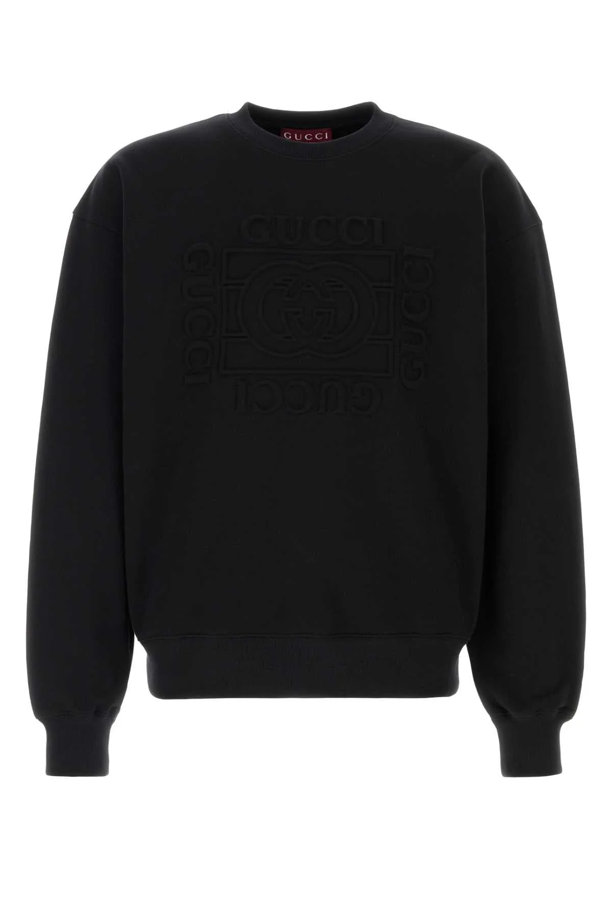 Gucci Men Black Cotton Sweatshirt - 1