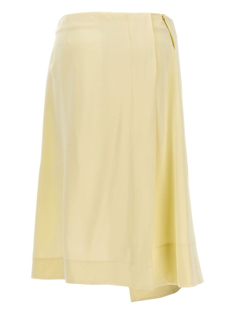 Jil Sander wrap midi skirt outlook