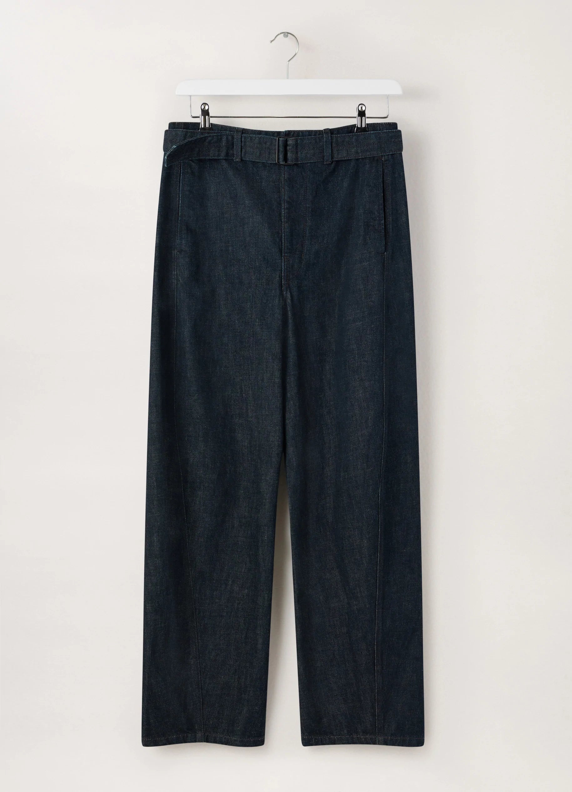 LEMAIRE Indigo Twisted Belted Jeans