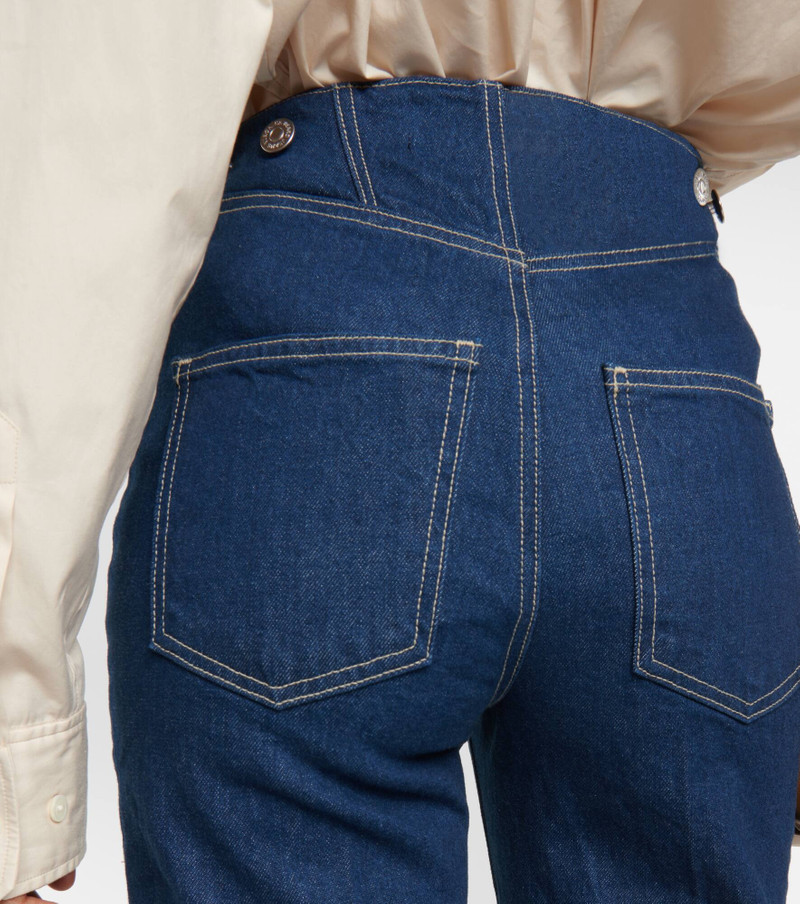 Crosbie high-rise wide-leg jeans 6