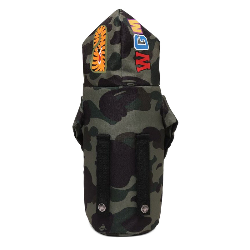 A BATHING APE® BAPE Camo Shark Hoodie Multi Case 'Green' outlook