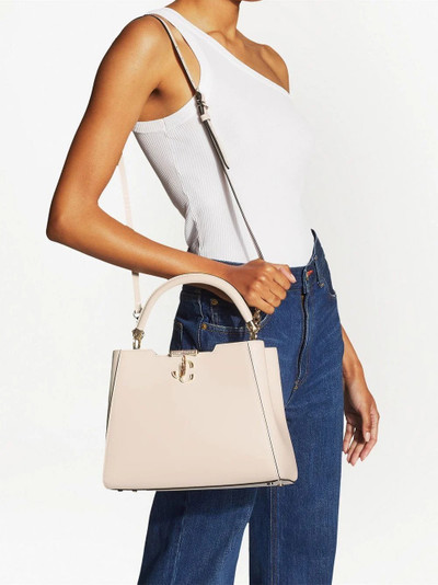 JIMMY CHOO Varenne leather tote bag outlook