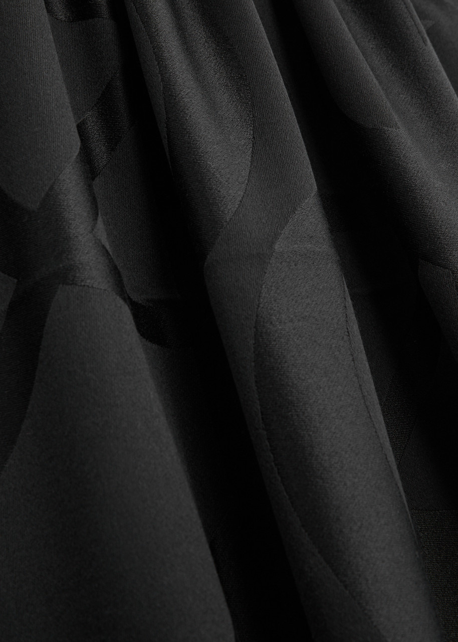 Saint Laurent Logo-jacquard Wool Scarf - 3