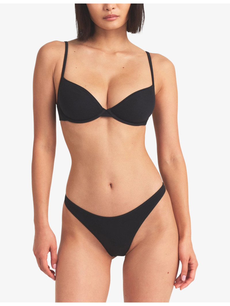 SKIMS Everyday Unlined Demi Cotton Bra outlook
