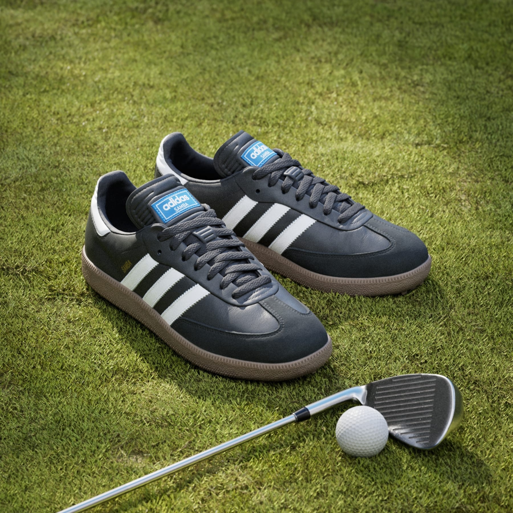 【Adidas コリア】 Samba Spikeless adidas Samba Spikeless Golf Shoes | REVERSIBLE