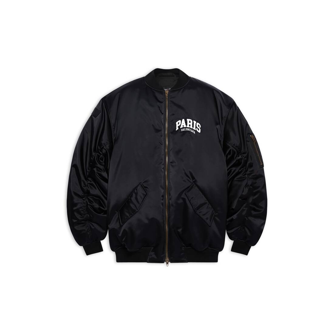 Men's Cities Paris Bomber in Black - 1