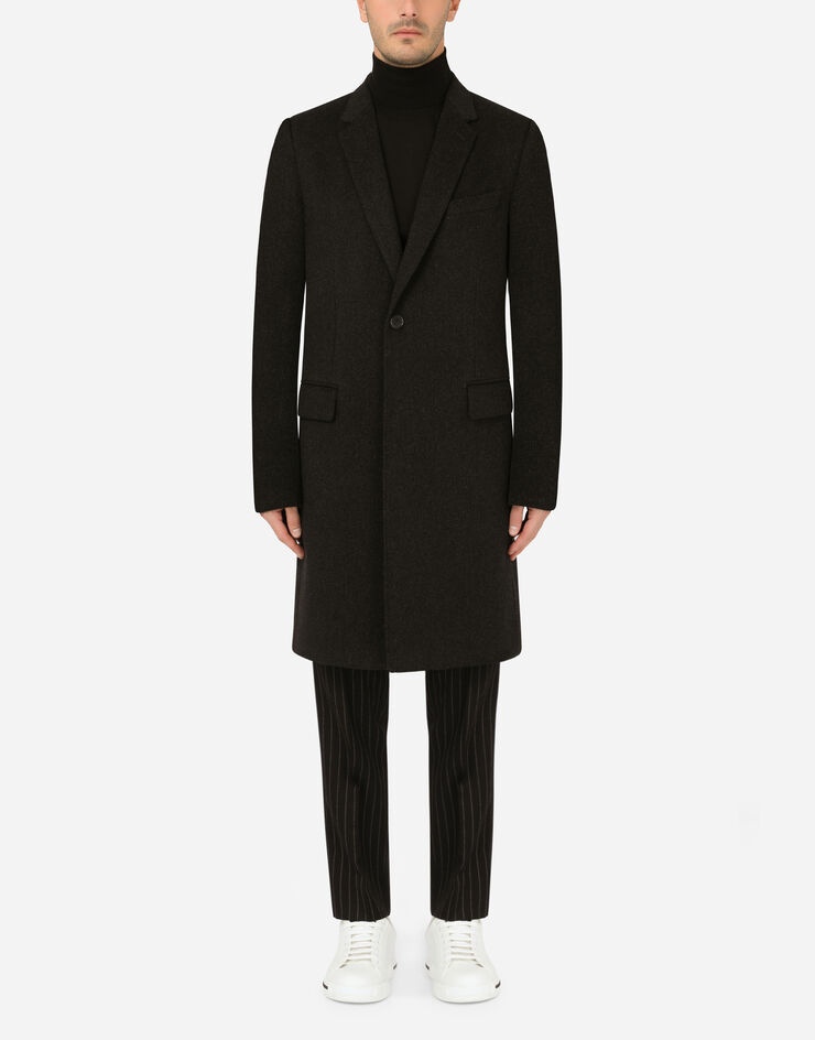 Wool and cashmere coat - 1