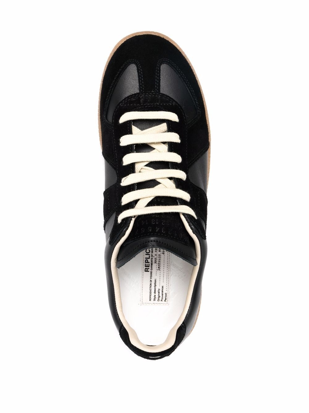 Replica leather sneakers - 4