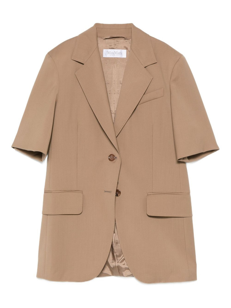 OTTUSO short-sleeve notched-lapel blazer 1