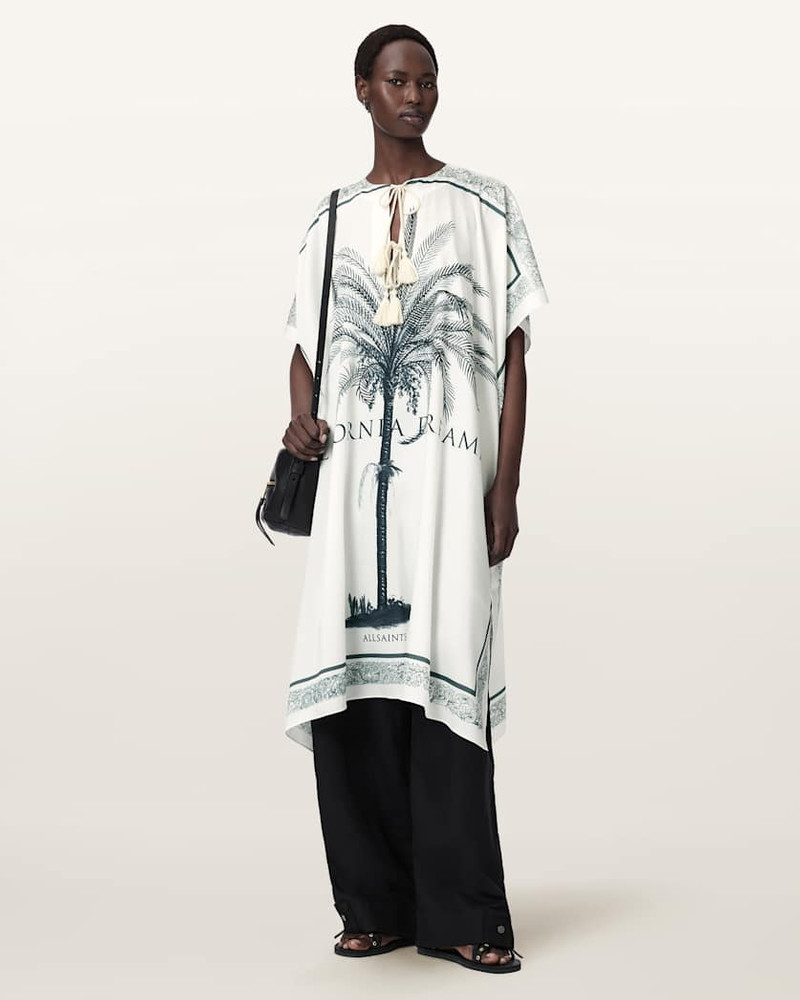 TESS KAFTAN PRINTED MIDI DRESS 3