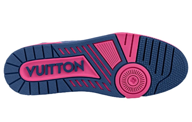 LOUIS VUITTON Trainer Sneakers 'Purple Pink' 1A9TSC - 4