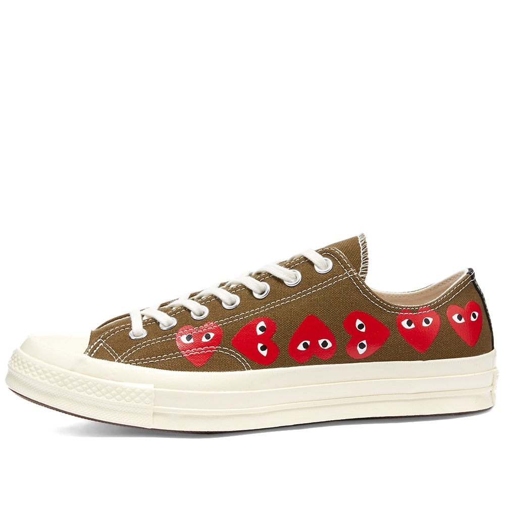 Comme des Garcons Play x Converse Chuck Taylor Multi Heart 1970s Ox - 2