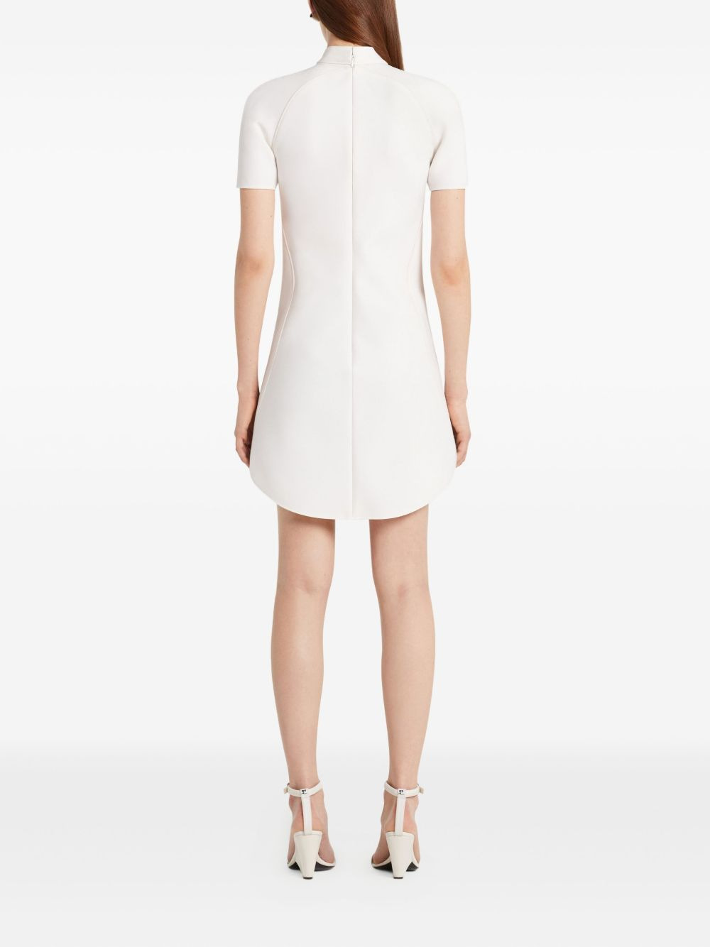 high-neck pocket-detail dress - 4