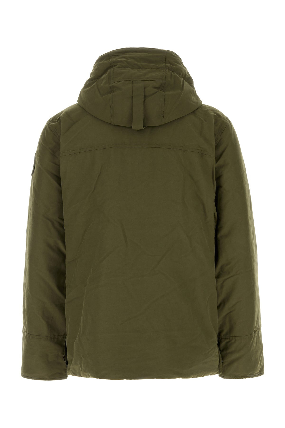 Army green cotton blend Maitland down jacket - 2
