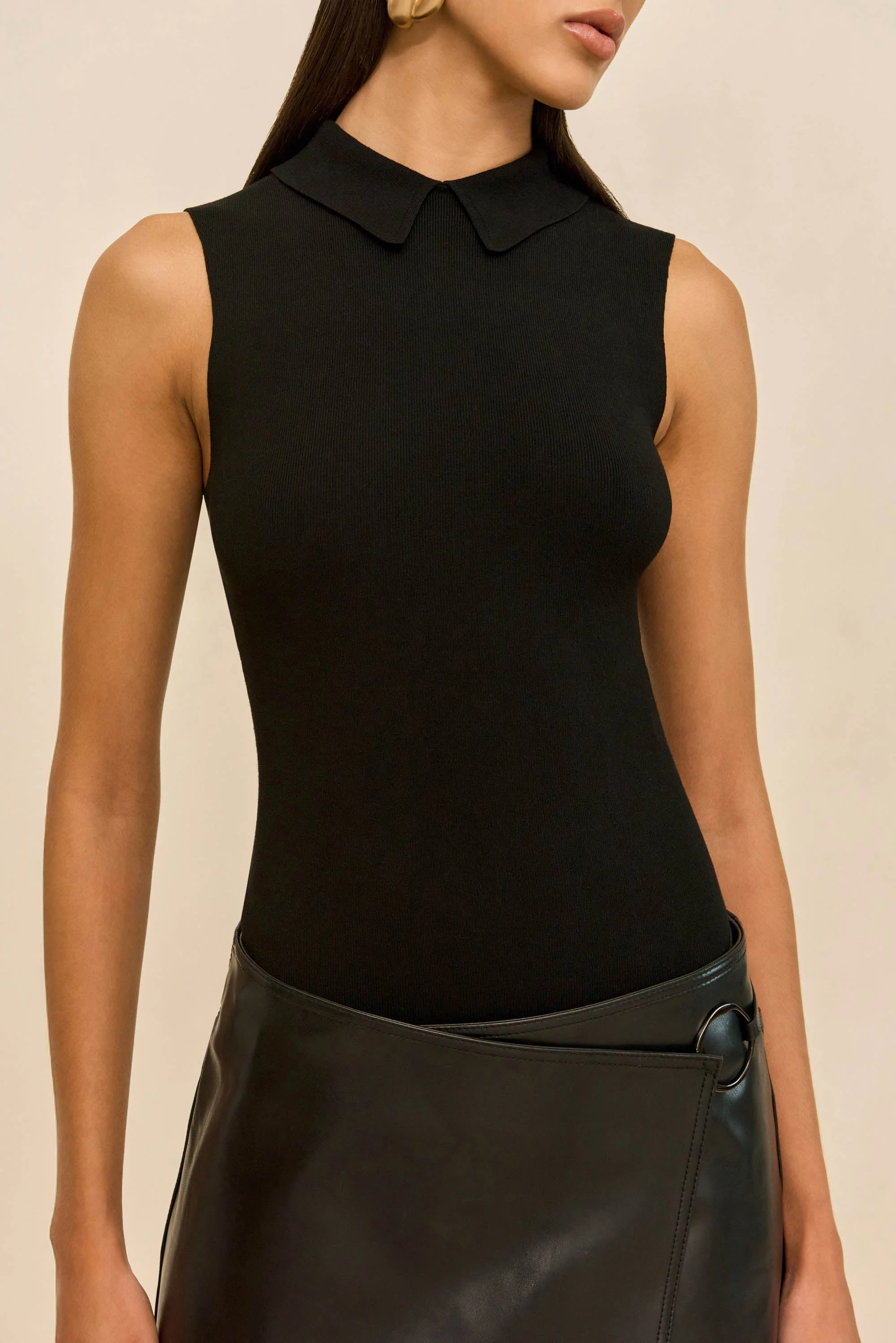 MYKO KNIT BODYSUIT - 1
