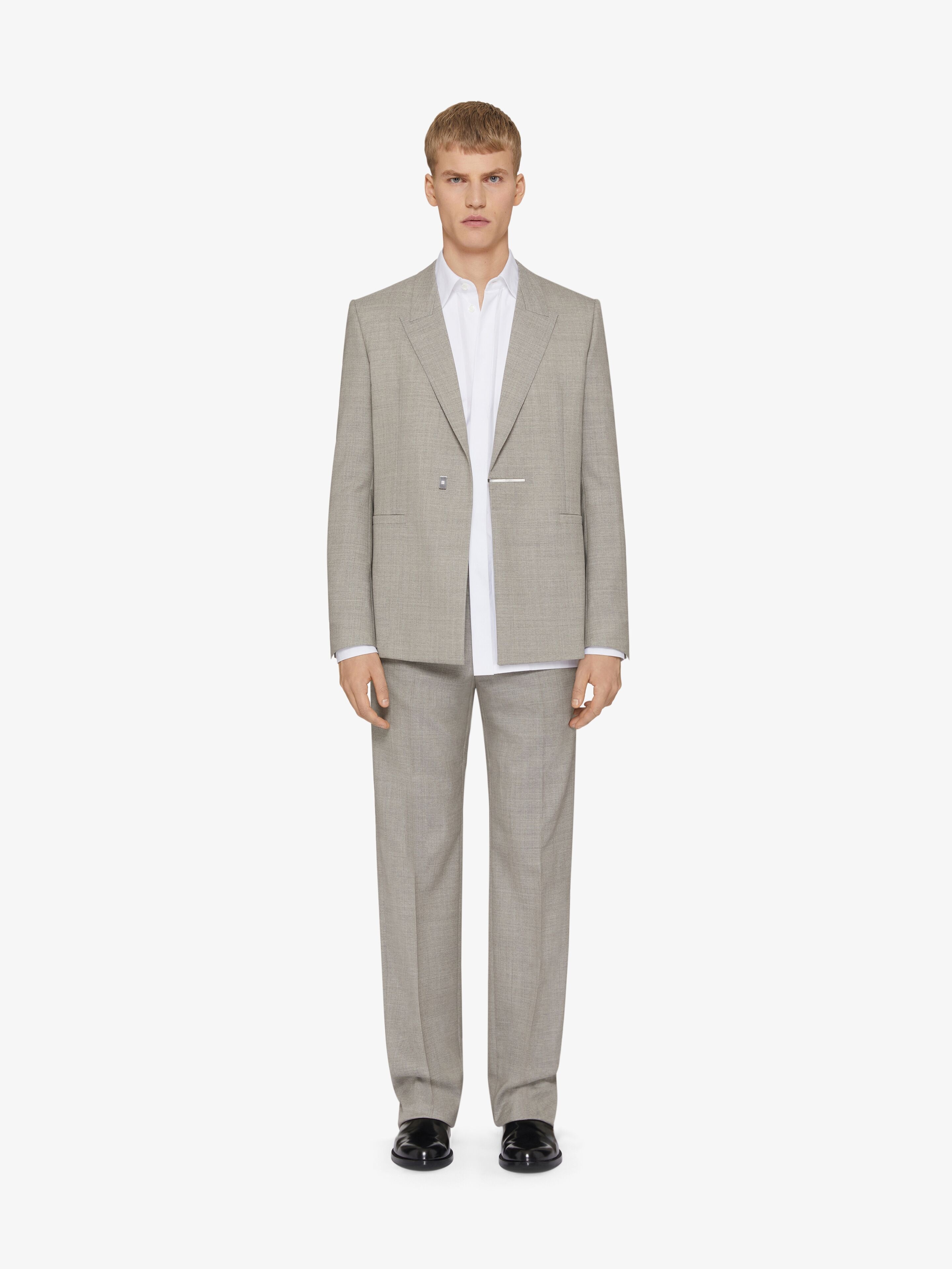 SLIM FIT JACKET IN WOOL - 2