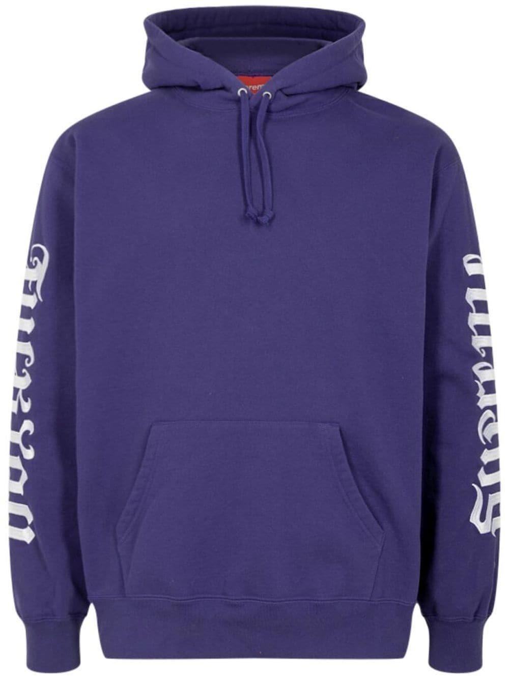 Supreme Ambigram long-sleeve hoodie | REVERSIBLE