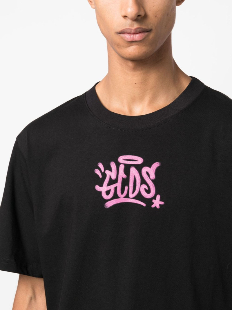 graffiti-print cotton T-shirt 5