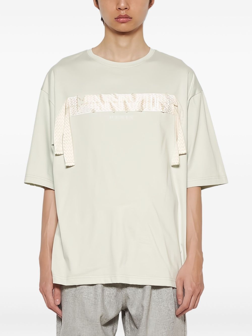 curb-embroidered T-shirt - 3