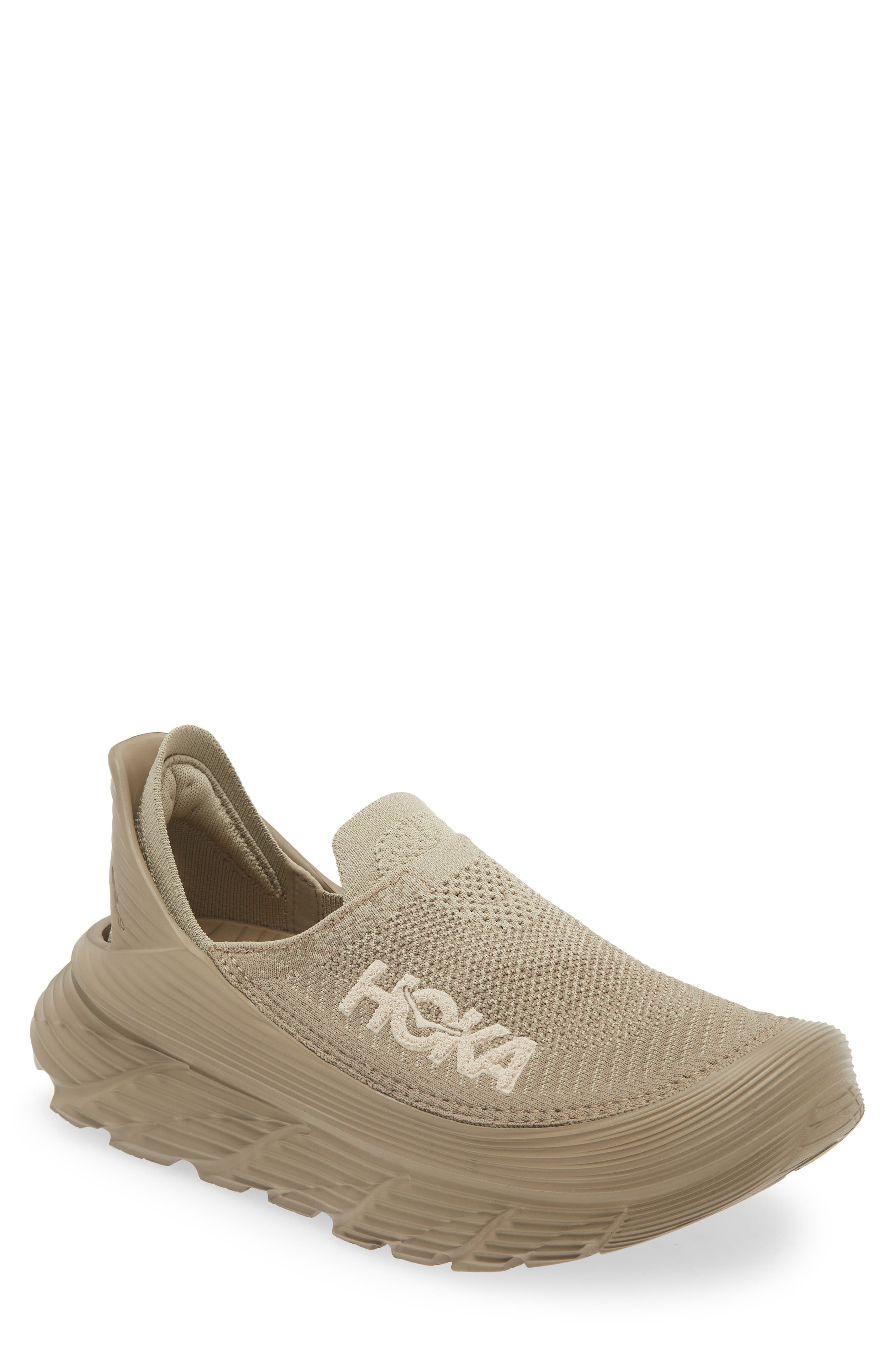 HOKA Restore TC Slip-On in Dune /Oxford Tan at Nordstrom - 1