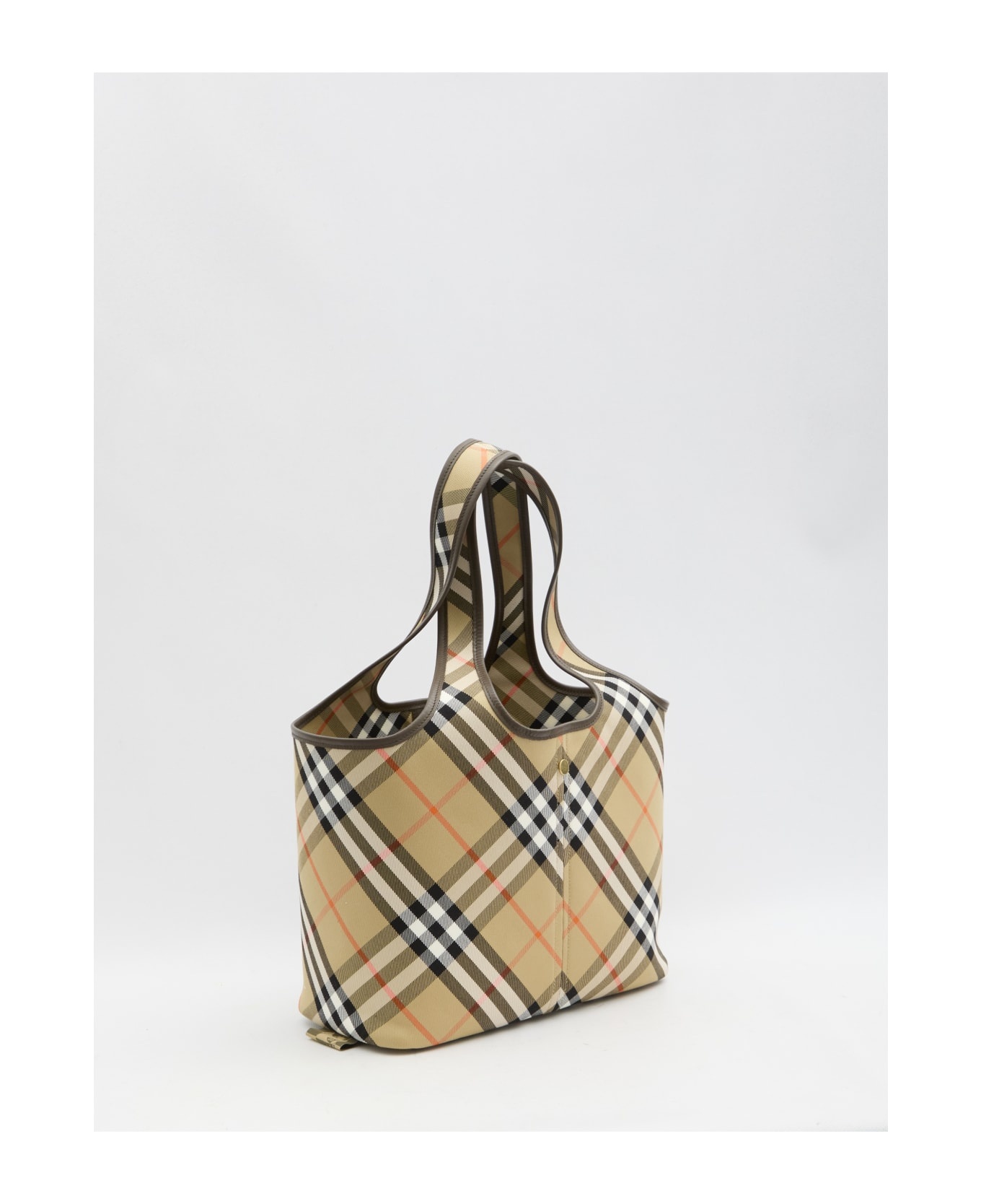 Small Check Tote Bag - 2