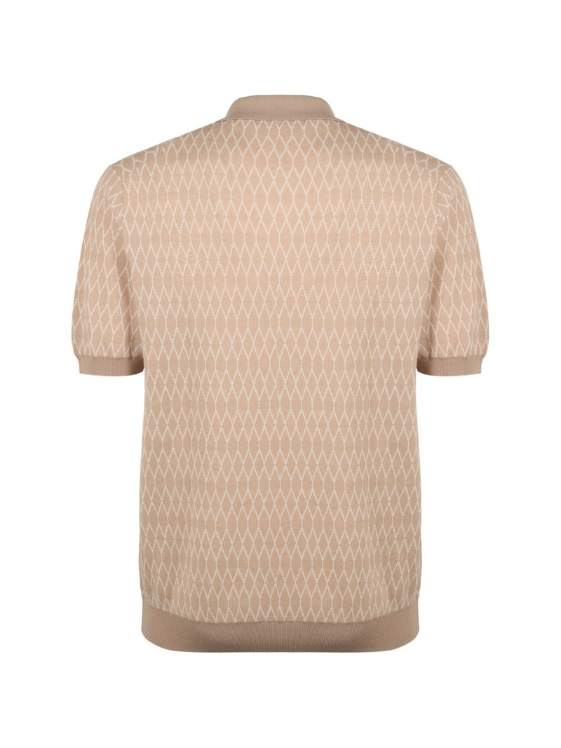 SLOWEAR knit button polo shirt outlook