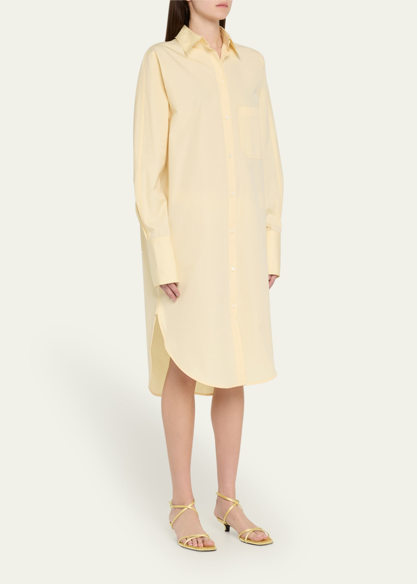 Kimono-Sleeve Shirtdress - 4