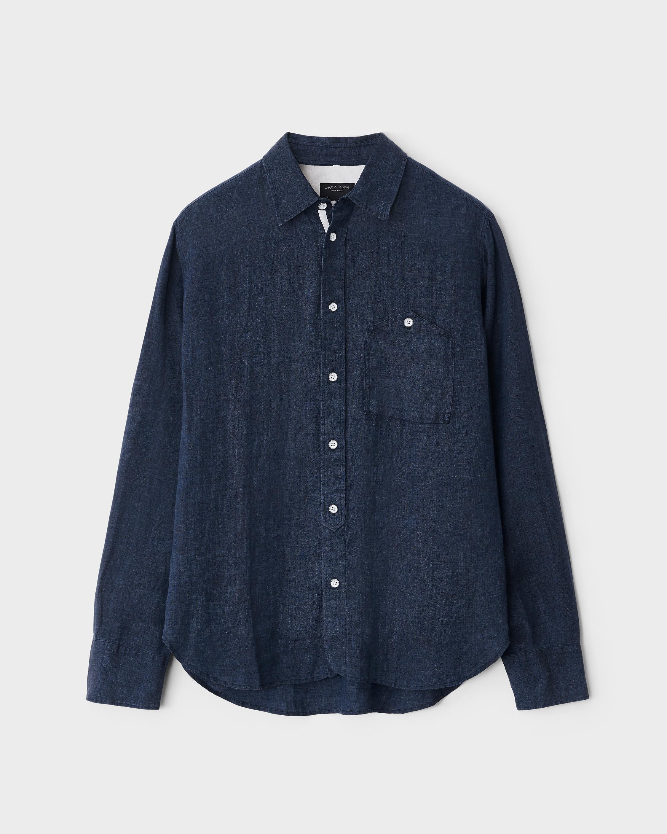 Fit 2 Levine - Linen
Relaxed Fit Button Down Shirt - 1